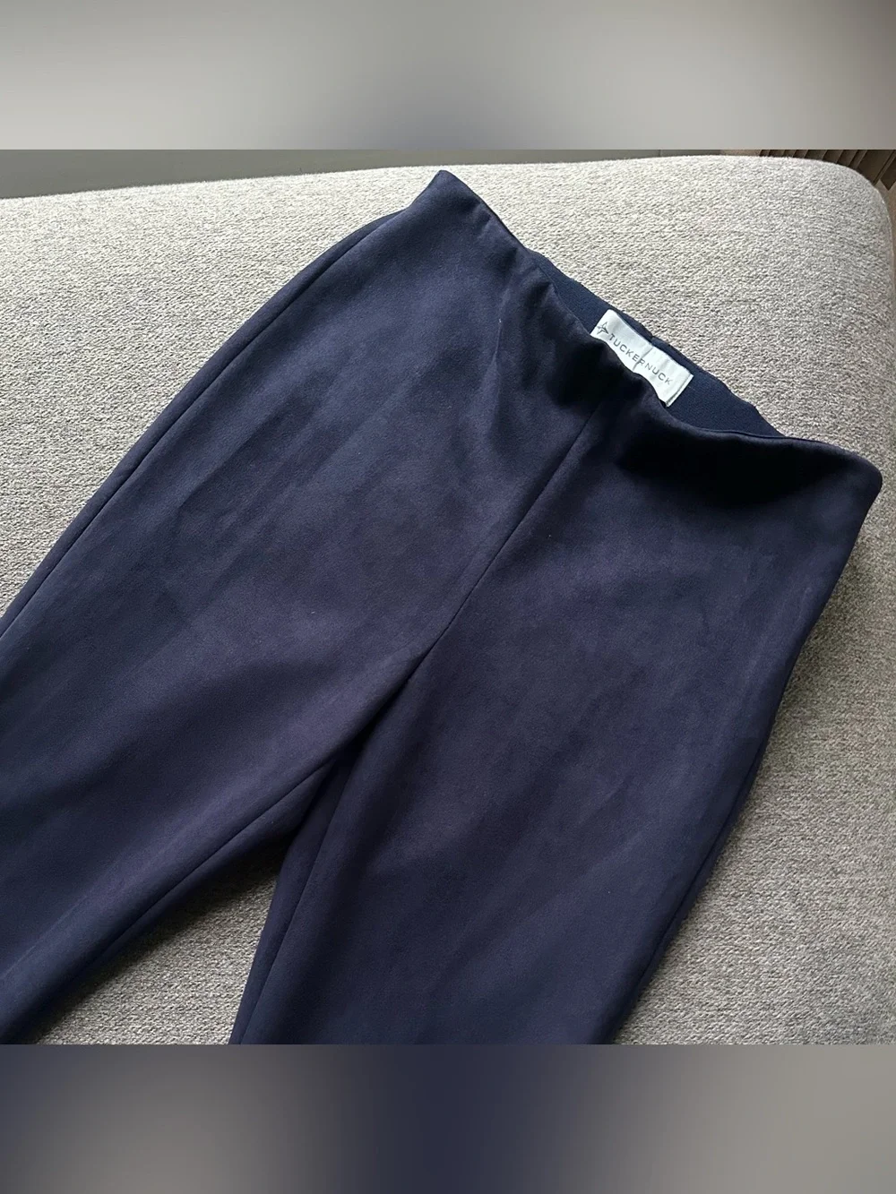 Tuckernuck Navy Ponte Ashford Cropped Pants XS